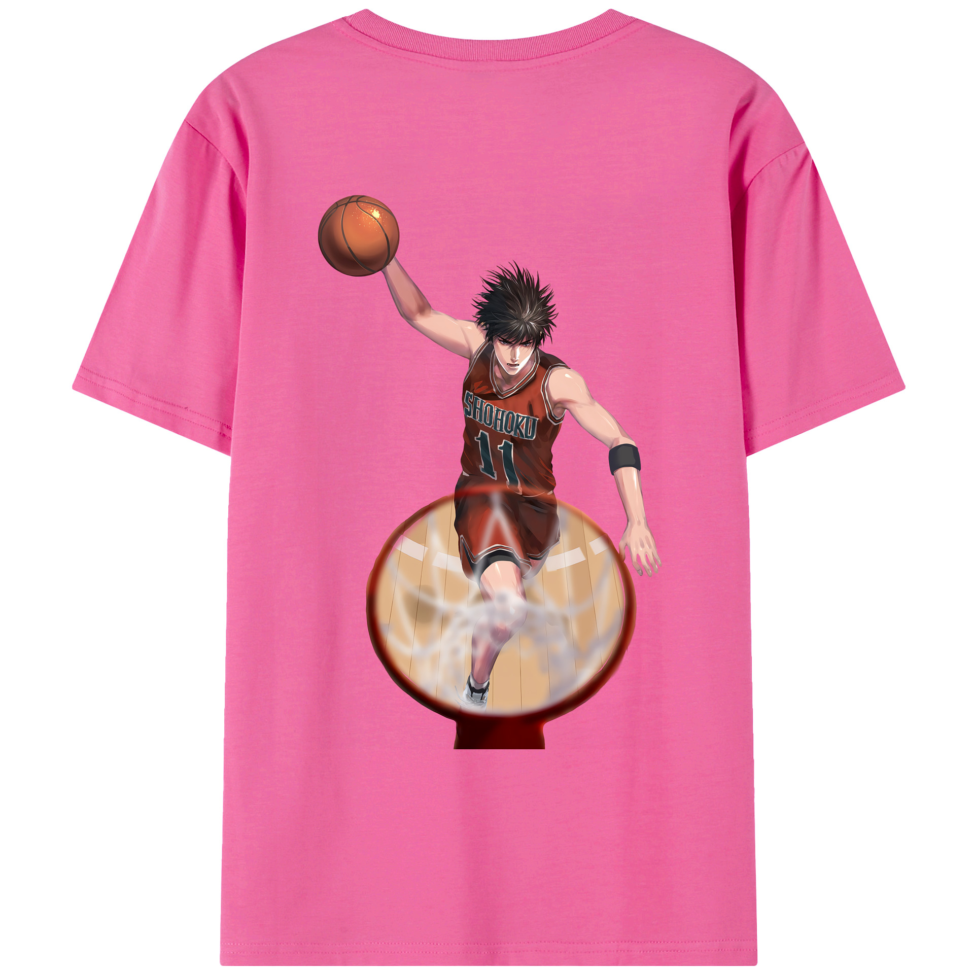 （画像用） SLAM DUNK／スラムダンク レディース半袖Tシャツ(バックプリント)